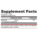 Mag Glycinate 240 Tabs Metagenics