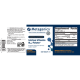 Intrinsi B12-Folate 180 tabs Metagenics