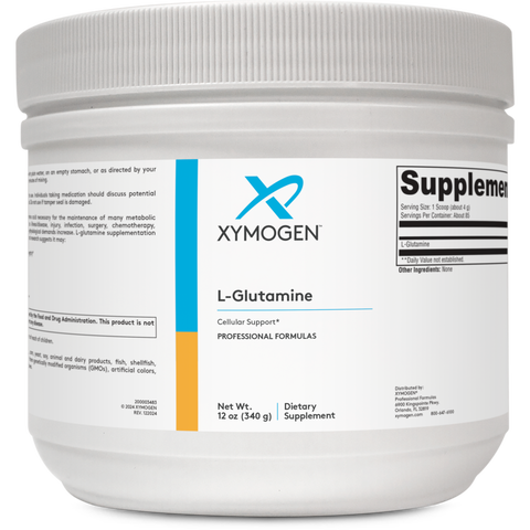 L-Glutamine 12 oz 340 grams 85 SRVG XYMOGEN