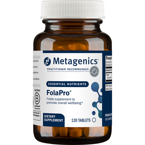 FolaPro 120 Tabs Metagenics