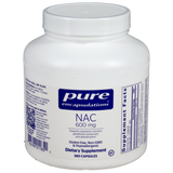 NAC 600 mg 90, 180 and 360 vcaps PURE ENCAPSULATIONS