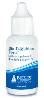 Bio-D-Mulsion Forte 1 oz Biotics Research - Seabrook Wellness - BIOTICS RESEARCH