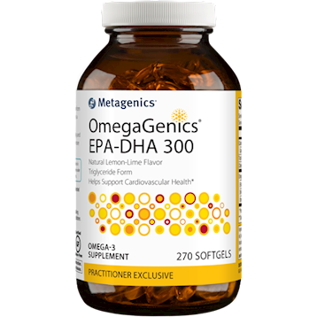 OmegaGenics EPA-DHA 300 Algae 270 softgels METAGENICS