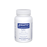 NAC 600 mg 90, 180 and 360 vcaps PURE ENCAPSULATIONS