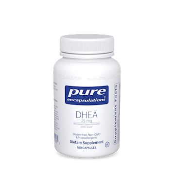 DHEA Dehydroepiandrosterone (MICRONIZED) 25 MG 180 CAPS PURE ENCAPSULATIONS