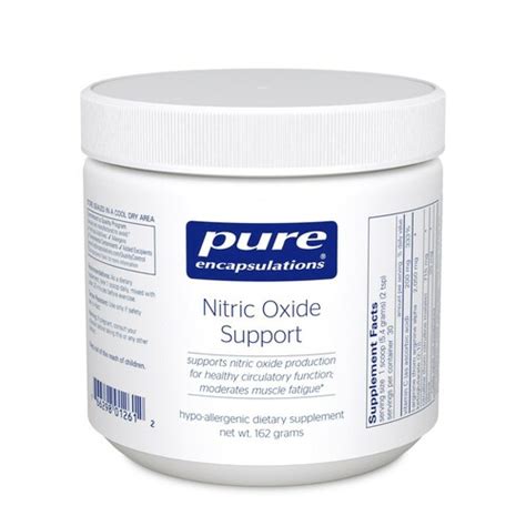Nitric Oxide Support 162 grams 30 servings Pure Encapsulations