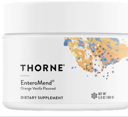 EnteroMend Orange Vanilla 5.9 oz Thorne
