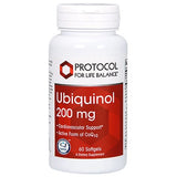 Ubiquinol 200 mg 60 Soft Gels PROTOCOL For Life