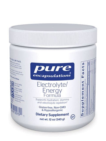 Electrolyte/Energy Formula 340 gms 12 oz PURE ENCAPSULATIONS