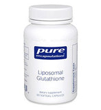 Liposomal Glutathione 60 soft gel caps PURE Encapsulations - Seabrook Wellness - PURE Encapsulations