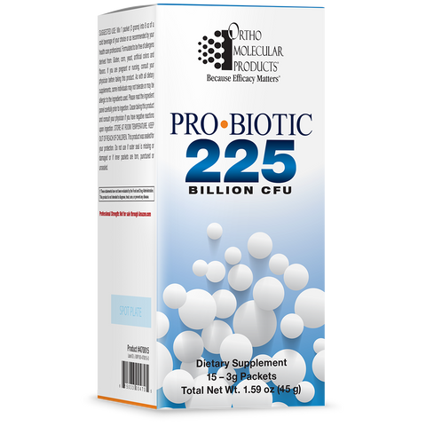Probiotic 225 15 packets OrthoMolecular Products