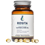 Premium Extra Virgin Ratfish Liver Oil Rosita Real Foods