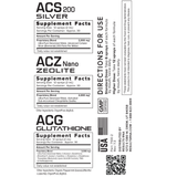 Ultimate Body Detox System Extra Strength 30 DAY 2 oz each ACG ACS ACZ Results RNA