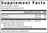 Super HCA 1,400mg w/Garcinia cambogia DOUGLAS LABS