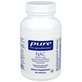 NAC 600 mg 90, 180 and 360 vcaps PURE ENCAPSULATIONS