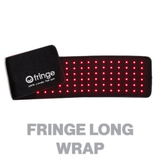 RED LIGHT THERAPY Fringe Extra long wrap 31.5" x 6.5"