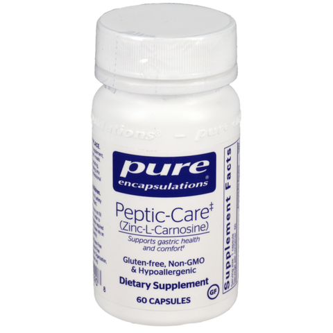 PEPTIC-CARE (Zinc-L-Carnosine) 60 Caps Pure Encapsulations