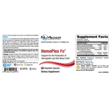 HemePlex Fe 60 caps NuMedica