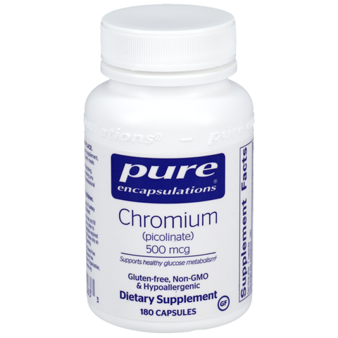 Chromium (Picolinate) 500mcg 180 caps Pure Encapsulations