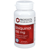 Ubiquinol 100mg 60 softgels Protocol for Life Balance