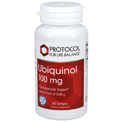 Ubiquinol 100mg 60 softgels Protocol for Life Balance