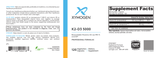 K2-D3 5000 Bioavailable Vitamins K2 (as MK-7) and D3 60 OR 120 Caps XYMOGEN