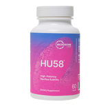 HU58 High Potency Bacillus Subtilis 60 Caps Microbiome Labs