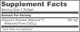 Ubiquinol 100mg 60 softgels Protocol for Life Balance