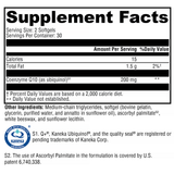 CoQmax™ Ubiquinol 200 mg 30 Softgels XYMOGEN