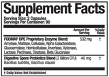 FODMAP DPE, Fermentable Food Intolerance Relief 180 caps Arthur Andrew Medical
