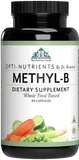 Opti-Methyl B 90 Caps Optimal Health Systems