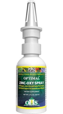 Optimal Zinc-Oxy Spray 60 ml OHS Optimal Health Systems