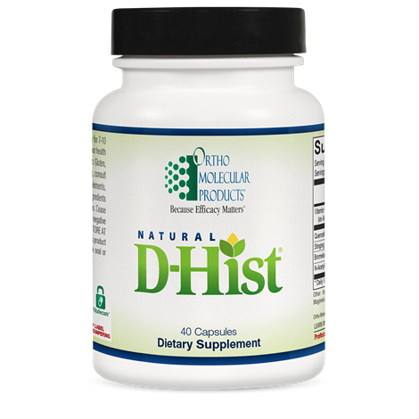 Natural D-Hist 120 Caps Ortho Molecular Products