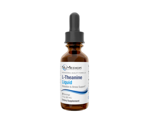 L-Theanine Liquid - Natural Lemon - 2 fl oz NuMedica