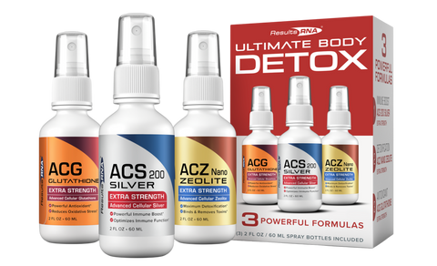 Ultimate Body Detox System Extra Strength 30 DAY 2 oz each ACG ACS ACZ Results RNA