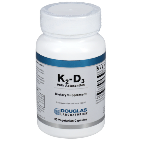 K2-D3 with Astaxanthin 30 vCaps DOUGLAS LABS