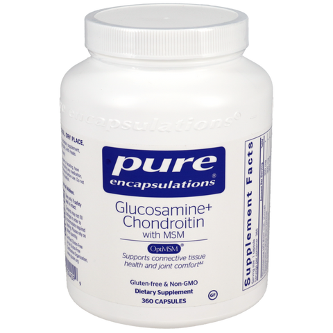 Glucosamine Chondroitin W/ MSM Pure Encapsulations 360 caps