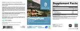 OmegaPure 900 EC 120 softgels ARCTIC OILS  XYMOGEN Alaskan IFOS Five-Star Certified Enteric-Coated Fish Oil