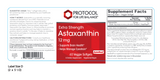 Astaxanthin 12 mg 60 soft gels Protocol For Life