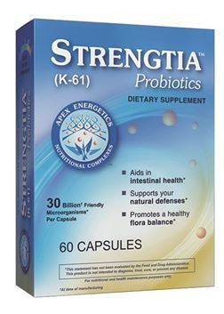 Strengtia Probiotics 60 caps K-61 APEX Energetics - Seabrook Wellness - APEX Energetics