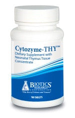 Cytozyme-THY 180 Tabs Biotics Research - Seabrook Wellness - BIOTICS RESEARCH