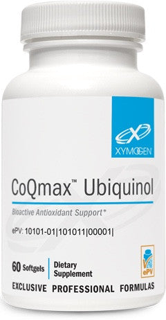 CoQmax Ubiquinol 60 softgels - Seabrook Wellness - Xymogen
