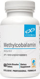 Methyl B 12 Methylcobolomin (60) chewable/sublingual XYMOGEN - Seabrook Wellness - Xymogen