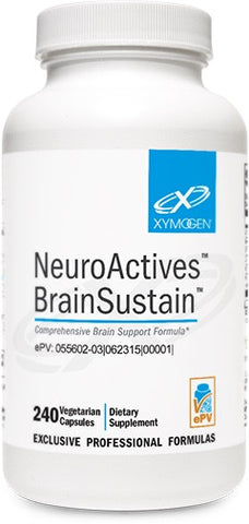 NeuroActives BrainSustain 240 caps XYMOGEN - Seabrook Wellness - Xymogen