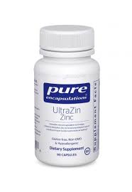 UltraZin Zinc 90 caps PURE ENCAPSULATIONS