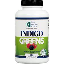 Indigo Greens Capsules 180caps ORTHOMOLECULAR PRODUCTS