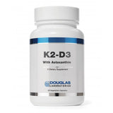 K2-D3 with Astaxanthin 30 vCaps DOUGLAS LABS - Seabrook Wellness - Douglas Labs