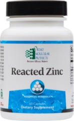 Reacted Zinc 60 Caps OrthoMolecular