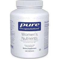 Women's Nutrients 180 or 360 vcaps PURE ENCAPSULATIONS