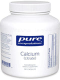 CALCIUM CITRATE 180 VCAPS Pure Encapsulations
